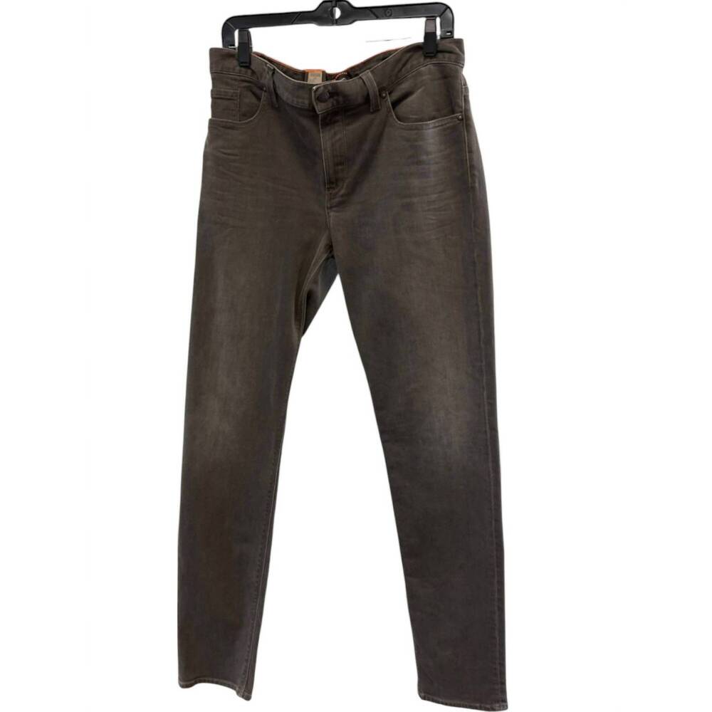 NEW ALBERTO men's regular slim fit jeans in grey